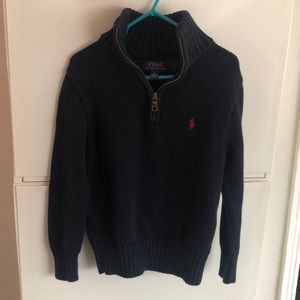 Polo Quarter Zip Sweater